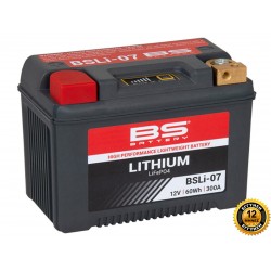 Μπαταρία BS Λιθίου BSLi-07 BTX16-BS / YTX16-BS Μπαταρία BS Λιθίου BSLi-07 BTX16-BS / YTX16-BS